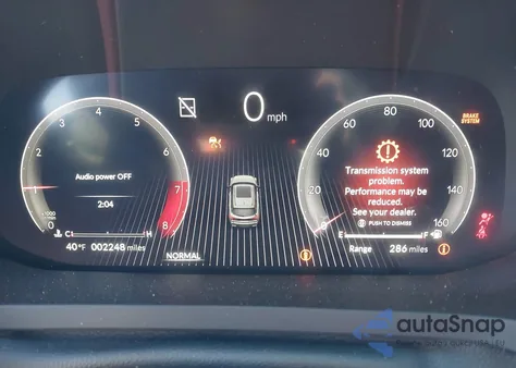 2026 Acura Mdx A-Spec z USA, uszkodzony, nr VIN 5J8YE1H0XTL002518